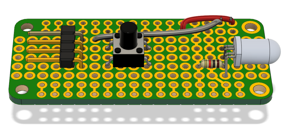 Top of the Proto board as engineered